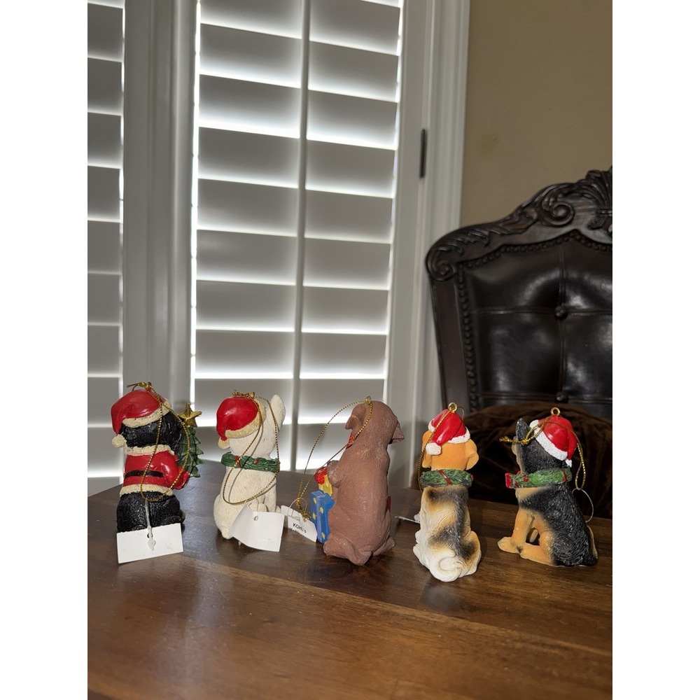 Christmas Dogs Puppy Ornaments Kohl's Holiday Decor - Picture 7 of 8
